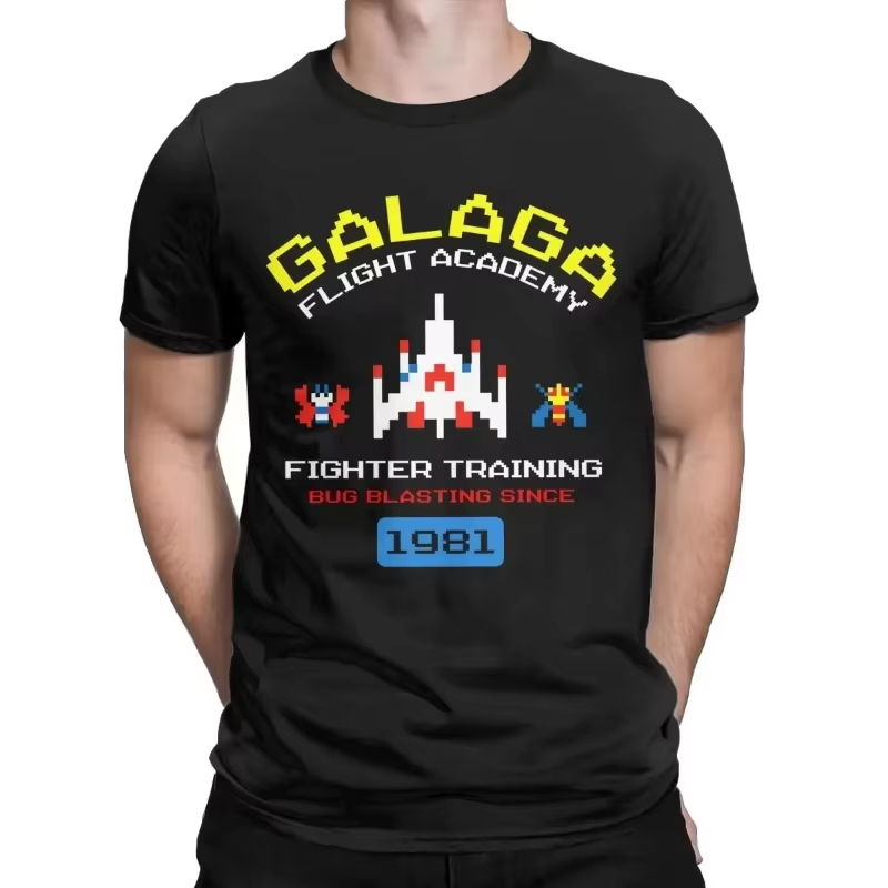 Retro Gaming T Shirt - Cool Arcade Galaga Video Game Retro