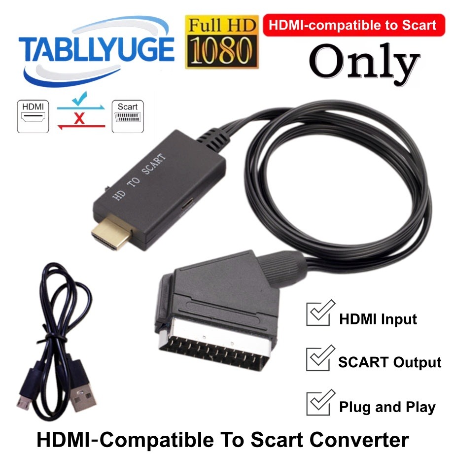 HDMI-compatible to SCART Conve - đánh giá và giá Scart To Hdmi