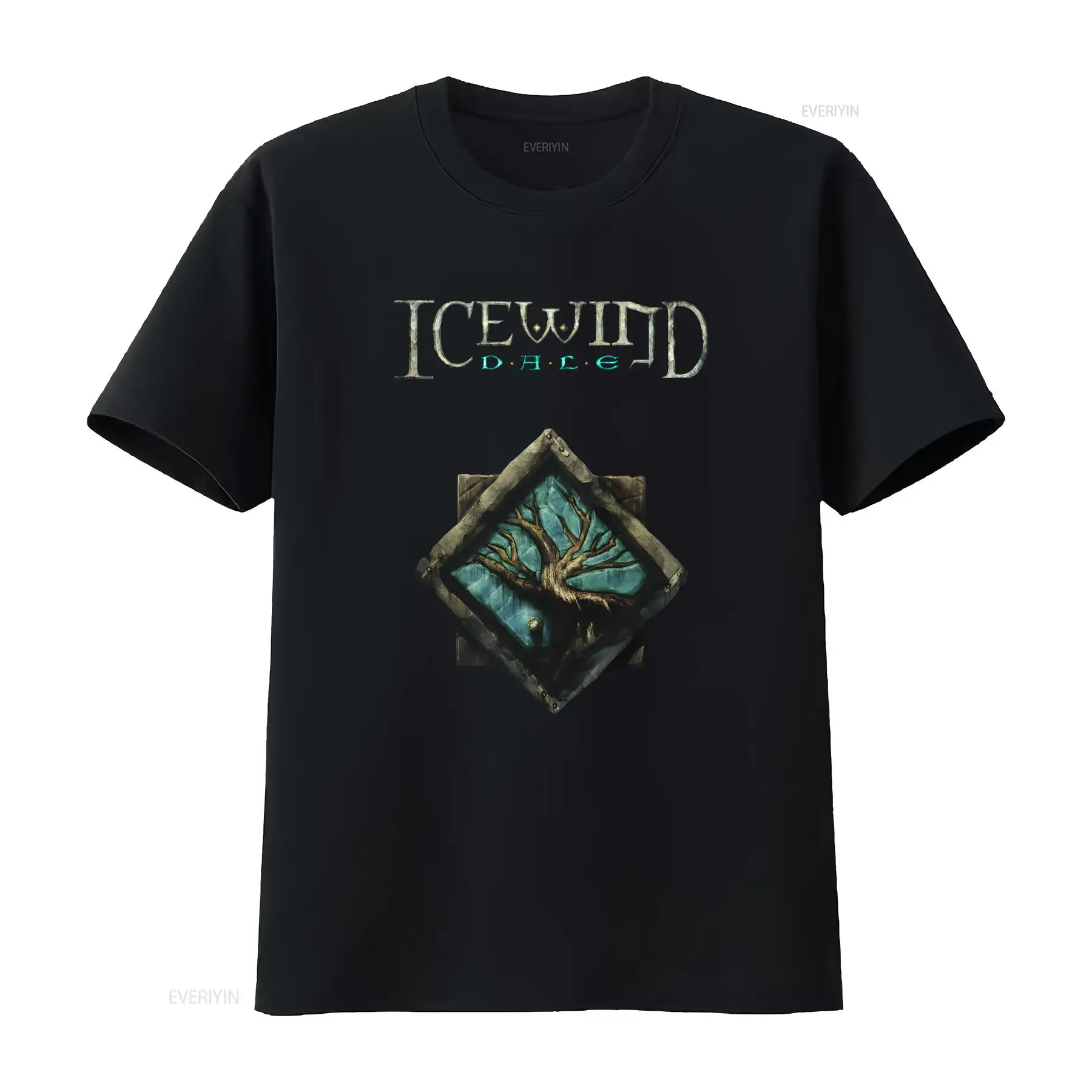 Icewind Dale Logo Classic Vide - đánh giá và giá Retro Gaming T Shirt