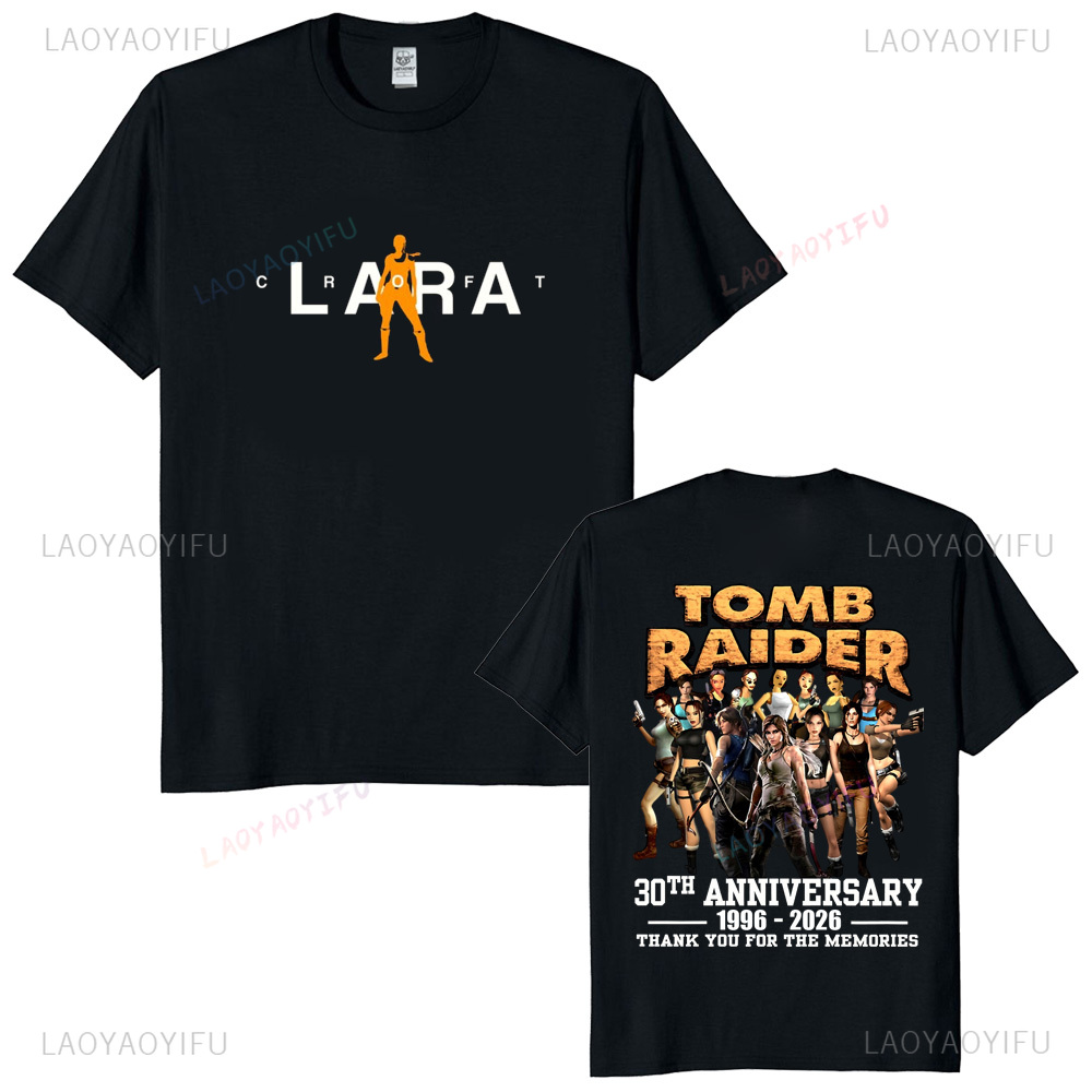 Tomb Raider 30th Anniversary U - đánh giá và giá Retro Gaming T Shirt