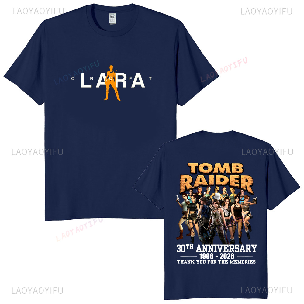 Tomb Raider 30th Anniversary U - đánh giá và giá Retro Gaming T Shirt