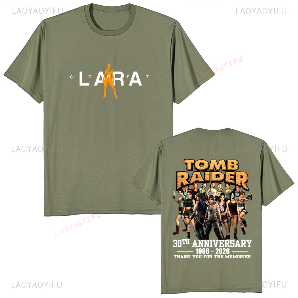 Tomb Raider 30th Anniversary U - đánh giá và giá Retro Gaming T Shirt