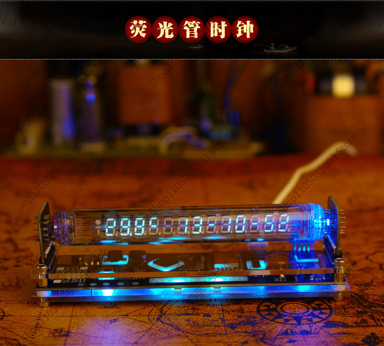For VFD Tube Clock with Russia - đánh giá và giá Retro Gaming Youtube