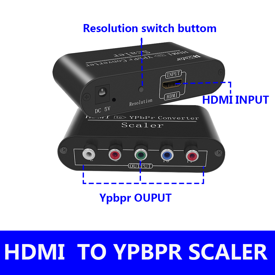 1080P HDMI to component Ypbpr  - đánh giá và giá Scart To Hdmi