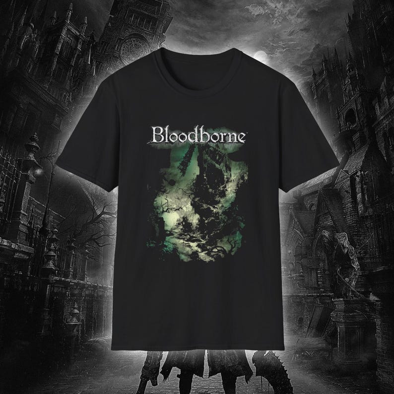 Bloodborne Dark Souls Gaming T - đánh giá và giá Retro Gaming T Shirt