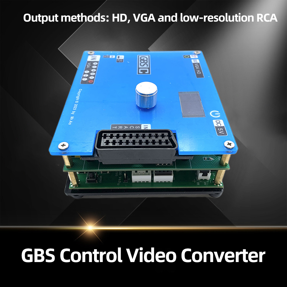 GBS Control Video Game Signal  - đánh giá và giá Scart To Hdmi