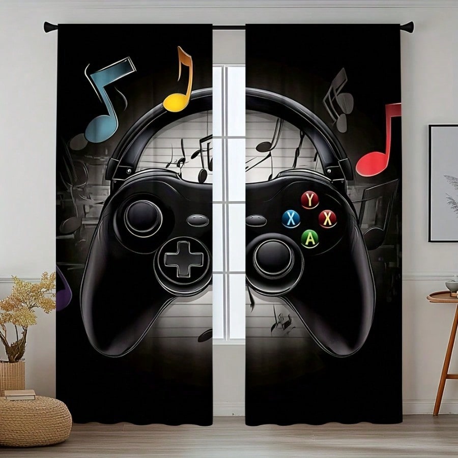 2pcs Retro Gaming Room Curtain - đánh giá và giá Retro Gaming Youtube