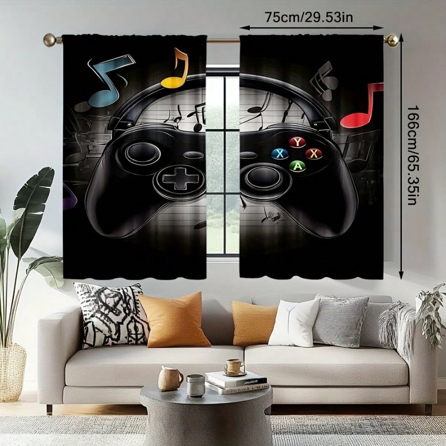 2pcs Retro Gaming Room Curtain - đánh giá và giá Retro Gaming Youtube