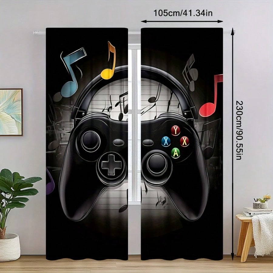 2pcs Retro Gaming Room Curtain - đánh giá và giá Retro Gaming Youtube