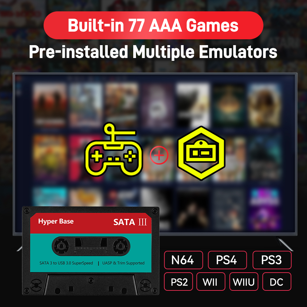 Portable 500G/2T Retro Game Ha - đánh giá và giá Retro Gaming N64