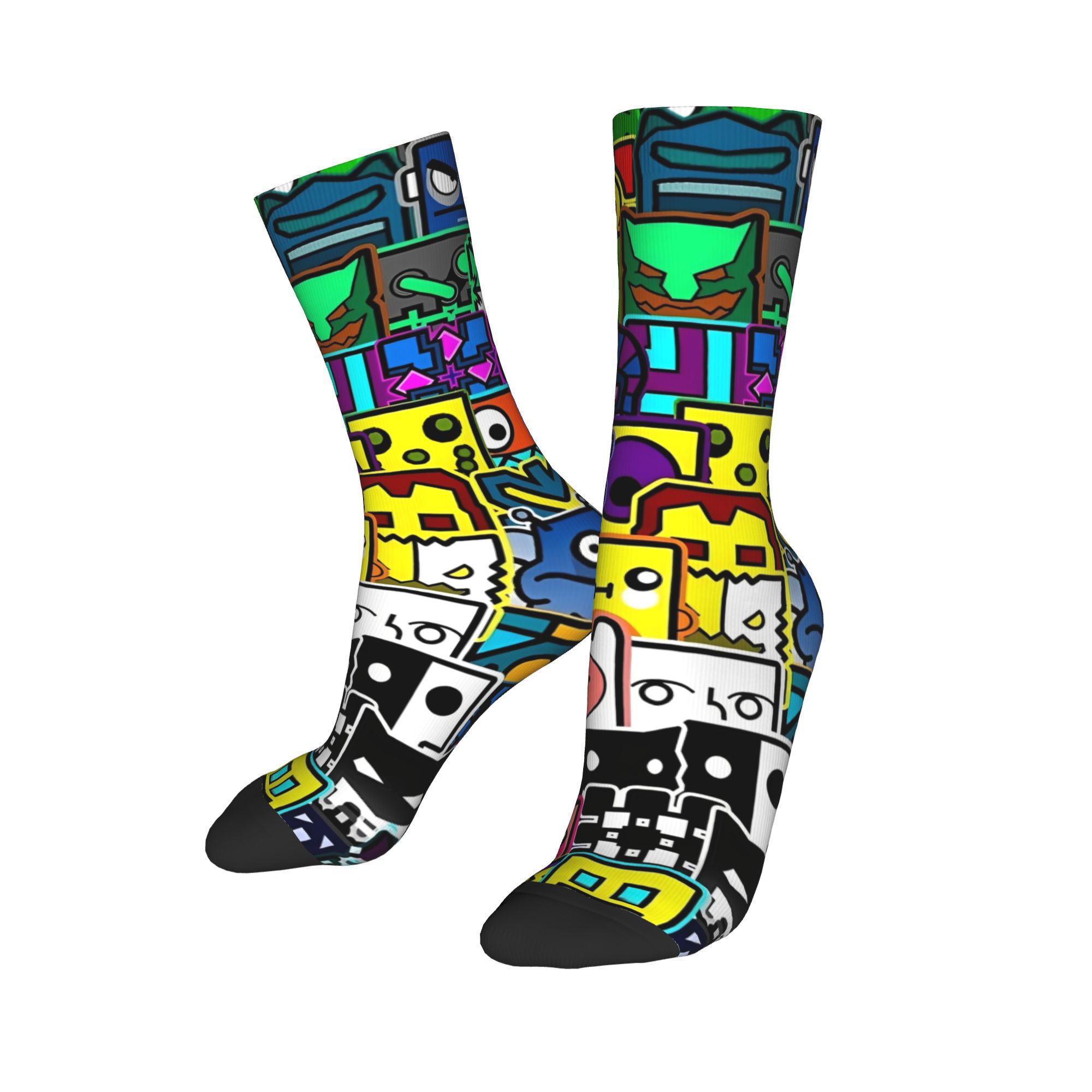 Geometry Gaming Dashed  Socks  - đánh giá và giá Retro Gaming Youtube