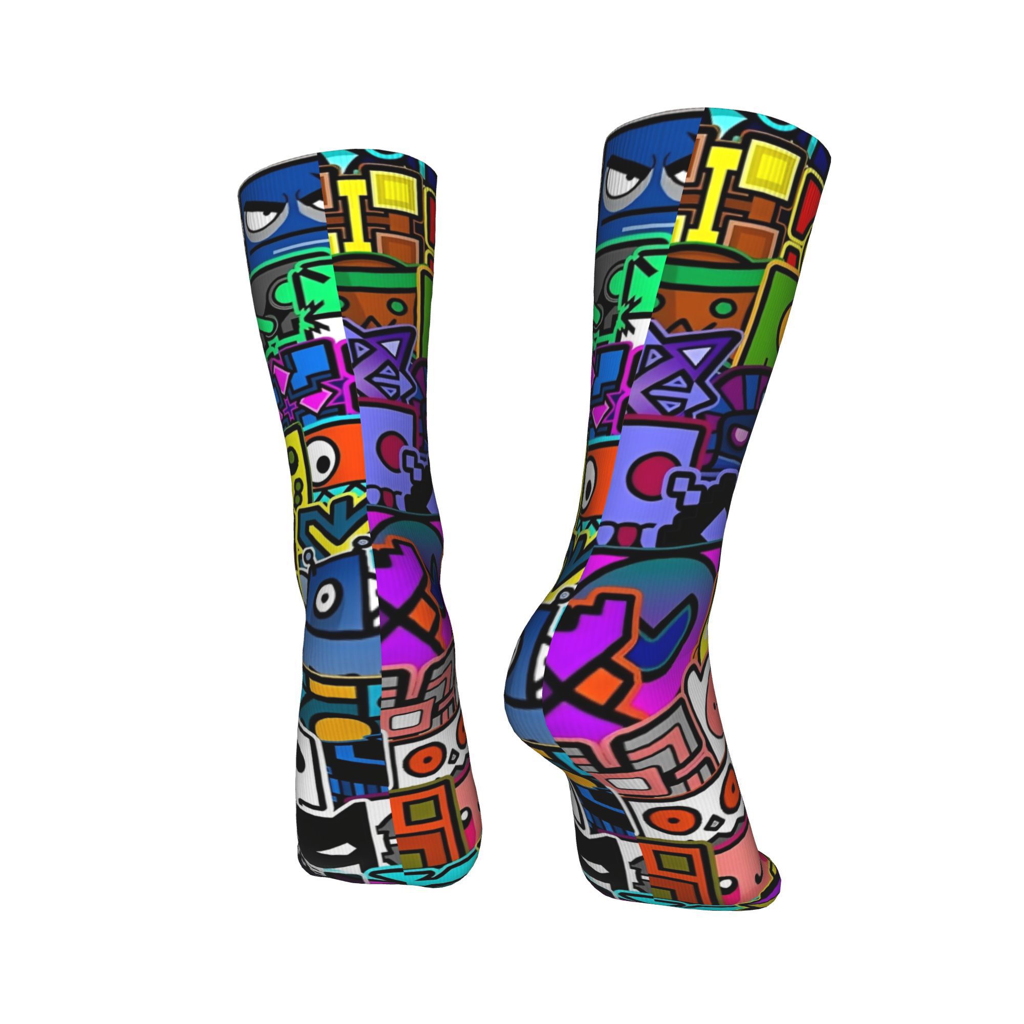 Geometry Gaming Dashed  Socks  - đánh giá và giá Retro Gaming Youtube