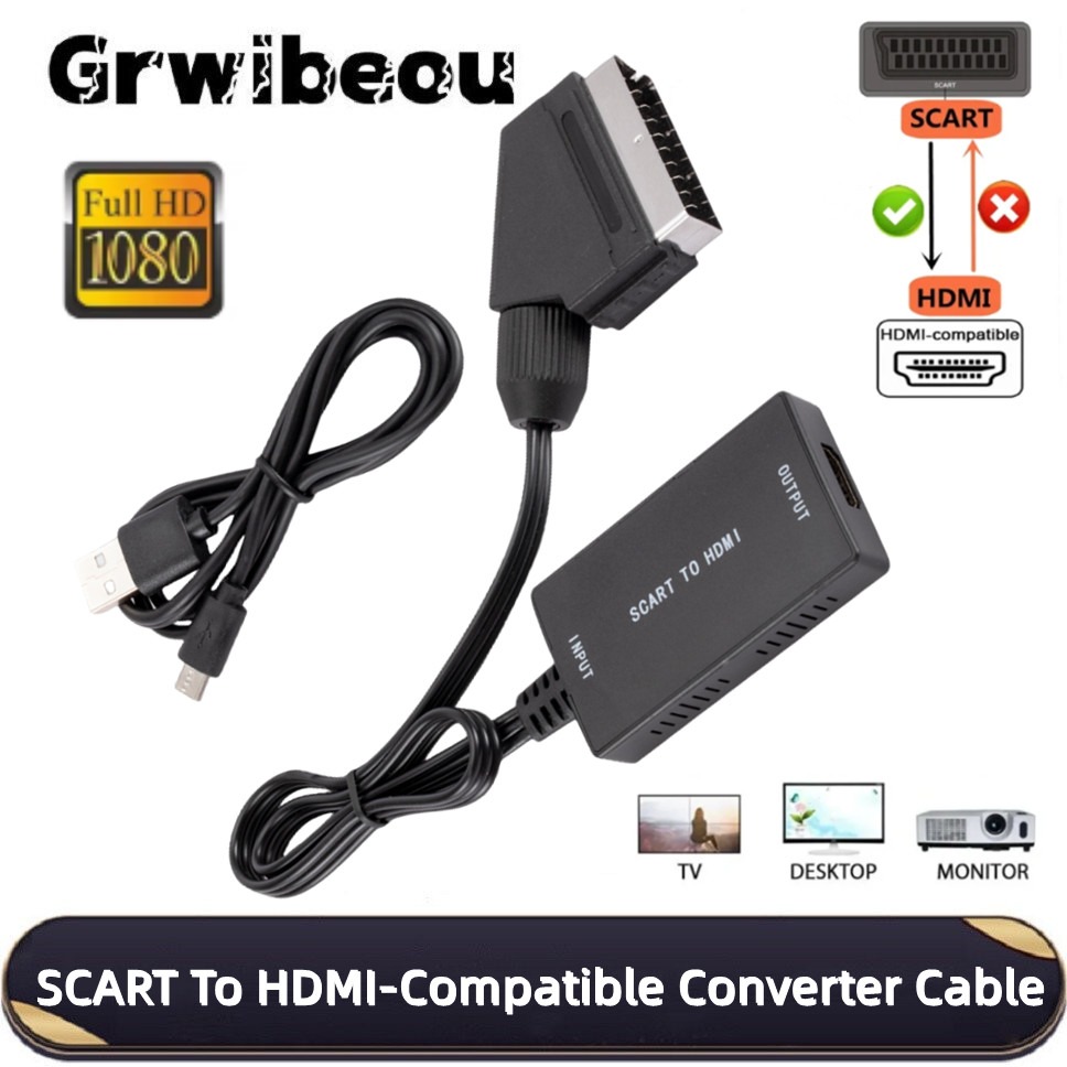 HD1080P SCART To HDMI-Compatib - đánh giá và giá Scart To Hdmi