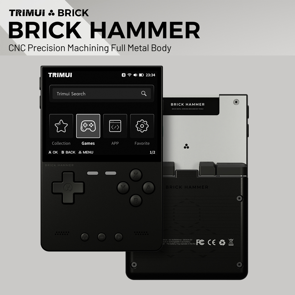 Metal Body Trimui Brick Hammer - đánh giá và giá Retro Gaming Kiosk